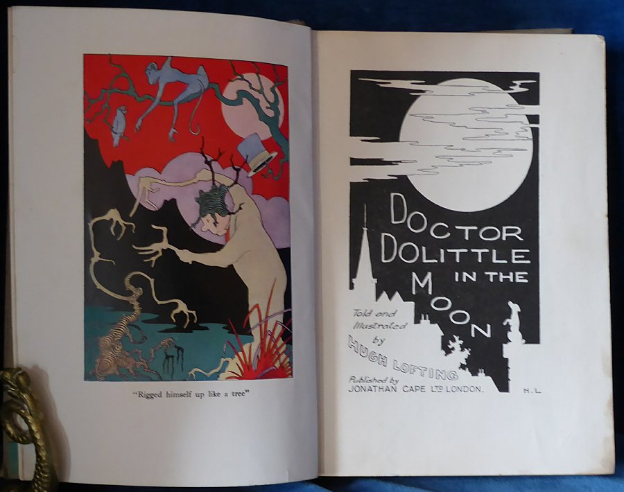 Lofting - DOCTOR DOLITTLE IN THE MOON 1929 illustrated 1st